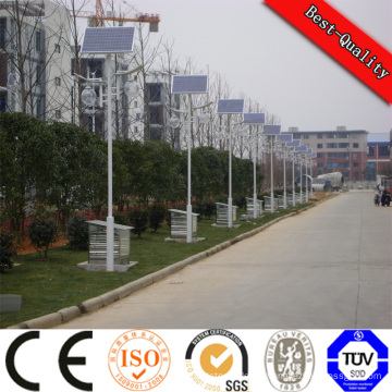 5 años de garantía Luz de calle solar certificada ISO 30W-120W